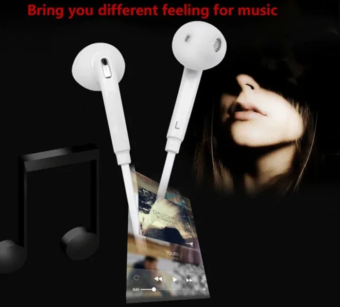 Universal 3.5mm Stereo Music In-Ear Headphones Portable Cancelling Earphone Wired Headset with mic for Samsung galaxy/S6/s7 edge - Image 5