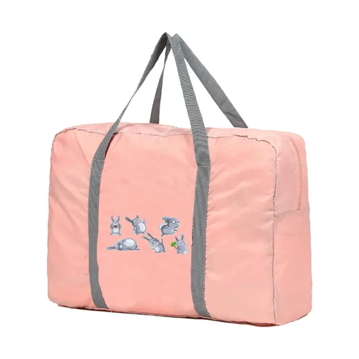 Boston Bag Duffle Bag Foldable Handbags Clothes Organizer Cartoon Pattern  Luggage Large Capacity Travel Storage Zipper Bags - Image 14