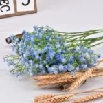 108Heads 63cm Babies Breath Artificial Flowers Plastic Gypsophila DIY Floral Bouquets For Handmade Wedding Party Home Decoration - Image 6