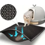 Pet Cat Litter Mat Waterproof Double Layer Cat Litter Trapping Pet Litter Box Mat Clean Pad Products For Cats Accessories - Image 6
