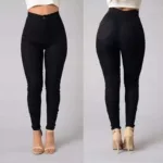 S-4XL Spring Boyfriend Jeans Oversize Casual Denim Pants For Women 2022 Summer Slim Mom Trouser High Waist Stretch Jeans Vintage - Image 5
