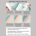 Butterfly, 1Pc Waterproof Temporary Tattoo Stickers, Long-lasting Waterproof for One to Two Weeks, Fake Tattoo for Man and Women - Image 5