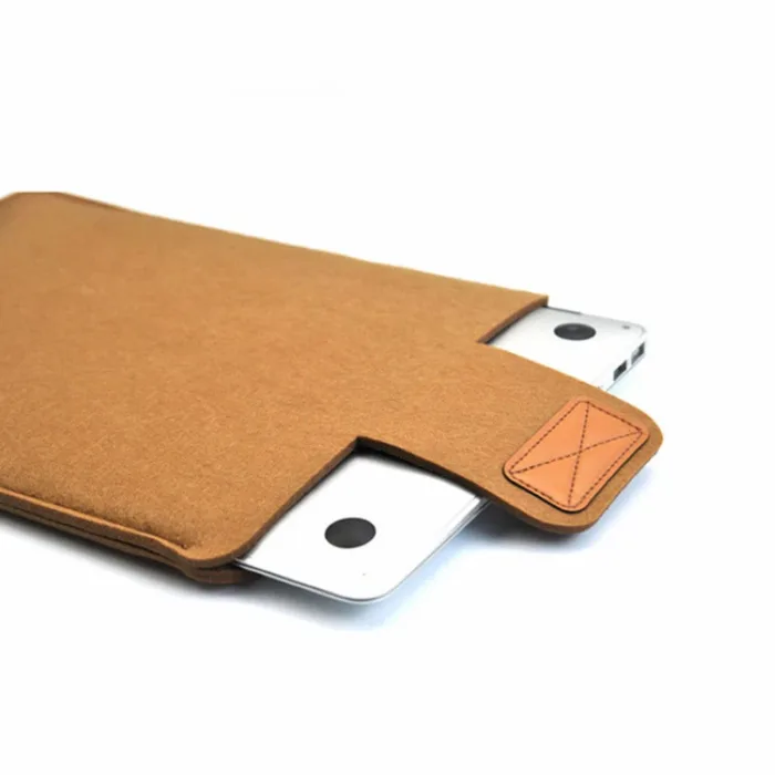 Ultra Thin Portable Laptop Sleeve Case For Macbook Air Pro Retina 11/13/15 inch Wool Felt Soft Bag Cover For Mac book 13.3 inch - Image 5