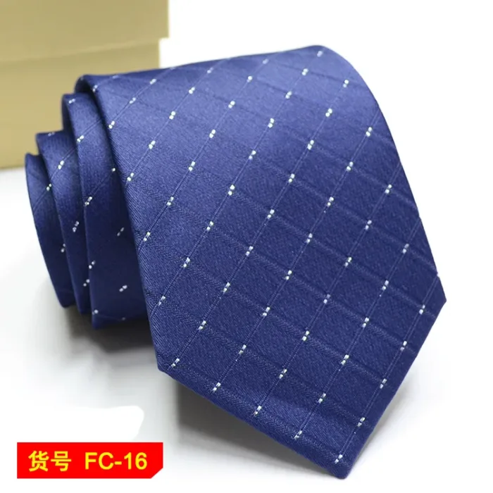 67 Styles Men's Ties Solid Color Stripe Flower Floral 7-8cm Jacquard Necktie Accessories Daily Wear Cravat Wedding Party Gift - Image 64