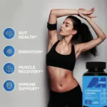 L-Glutamine Capsules Replenish Transporter Supplements Amino Acid Improve Brain Function Support Workout Muscle Recovery - Image 2