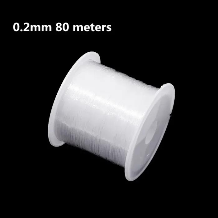 0.2-0.6mm Fishing Line For Beads Wire Clear Non-Stretch Nylon String Beading Cord Thread  Jewelry Making Supply Wholesale - Image 7