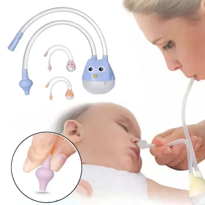 Baby Nasal Aspirator Infant Nasal Suction Snot Cleaner Baby Mouth Suction Catheter Children Cleansing Sucker Nose Cleaning Tools - Image 1