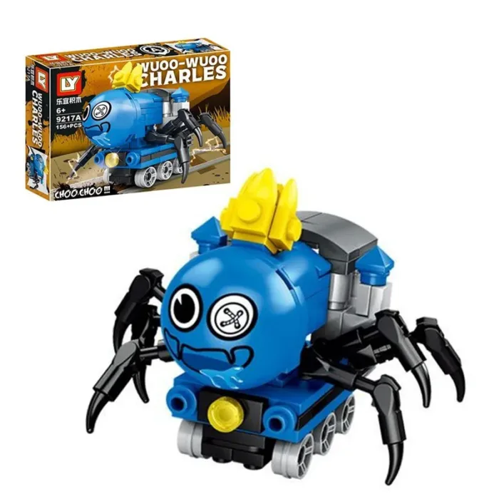 Hot Game Choo-Choo Charles Building Blocks Demonic Spider Train Animal Monster Figures Bricks MOC Toys For Children Gifts - Image 16