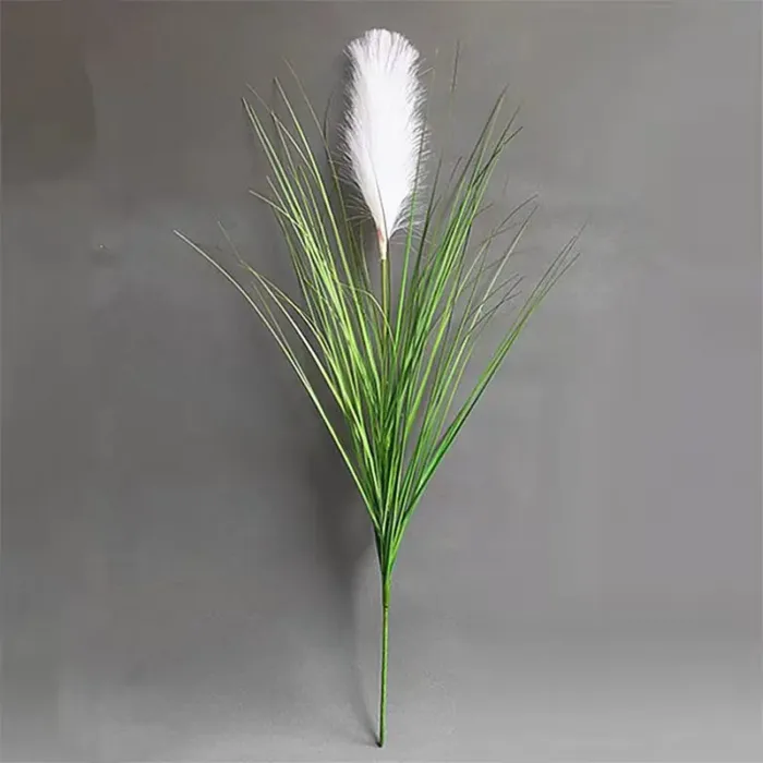 65-70CM Artificial Onion Grass Bunch Flower Arrangement Accessories Reed Flower Wedding Decoration Garden Party Home Deco Plants - Image 9