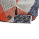 New Multicolour Plaid Beret Women Casual Sun Visor Flat Hat Vintage Fashion Berets Men Newsboy Caps Summer Button Adjustable - Image 5