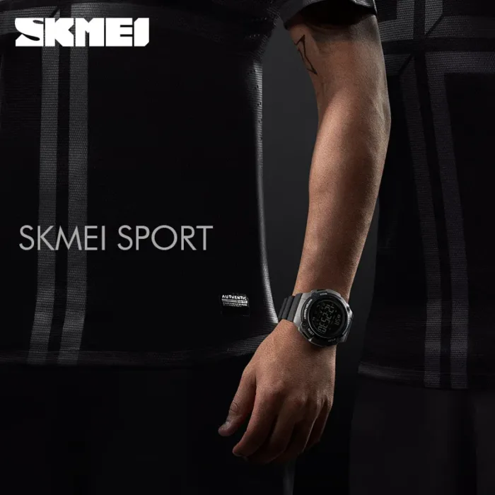 Skmei Bluetooth Smart Watch Step Counting Reminder Watch Support IOS Android Sports Electronic Watch E-Commerce - Image 4