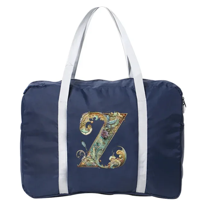 Boston Bag Travel Bag for Women Hand Luggage Tote Graphic Series Print Large Capacity Handbag Duffel Set Overnight for Lady Men - Image 19