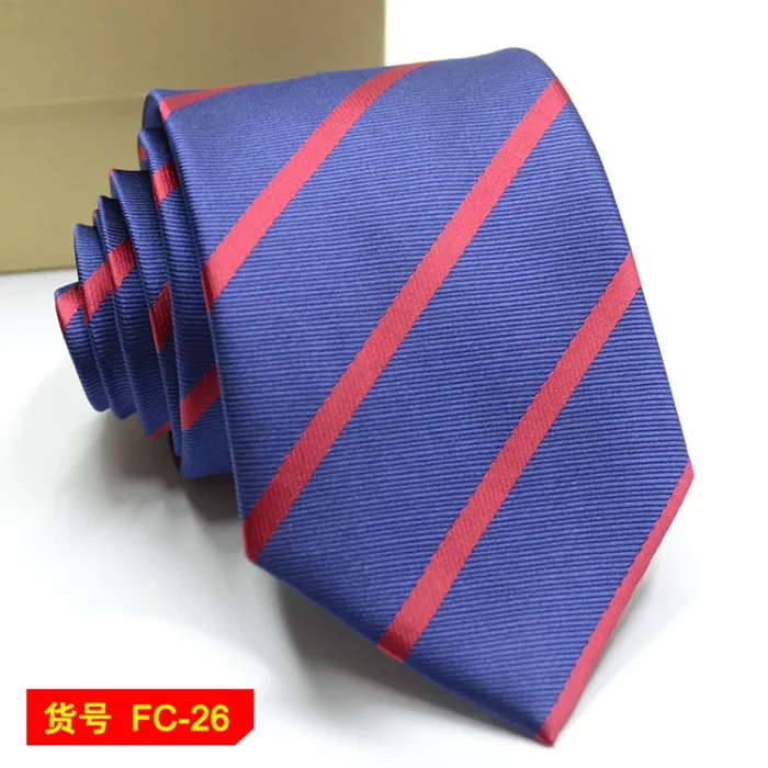67 Styles Men's Ties Solid Color Stripe Flower Floral 7-8cm Jacquard Necktie Accessories Daily Wear Cravat Wedding Party Gift - Image 11