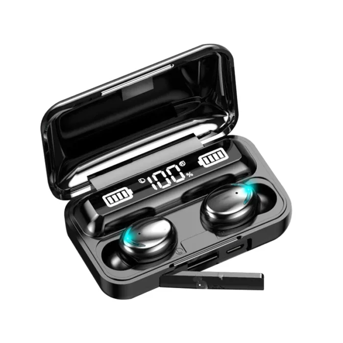 TWS F9 Wireless Headphones Bluetooth Touch Control Stereo Earphone Sport Earbuds 9D Hifi Stereo Headsets LED Display Low Latency - Image 8
