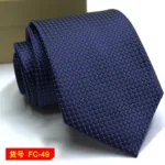 67 Styles Men's Ties Solid Color Stripe Flower Floral 7-8cm Jacquard Necktie Accessories Daily Wear Cravat Wedding Party Gift - Image 9