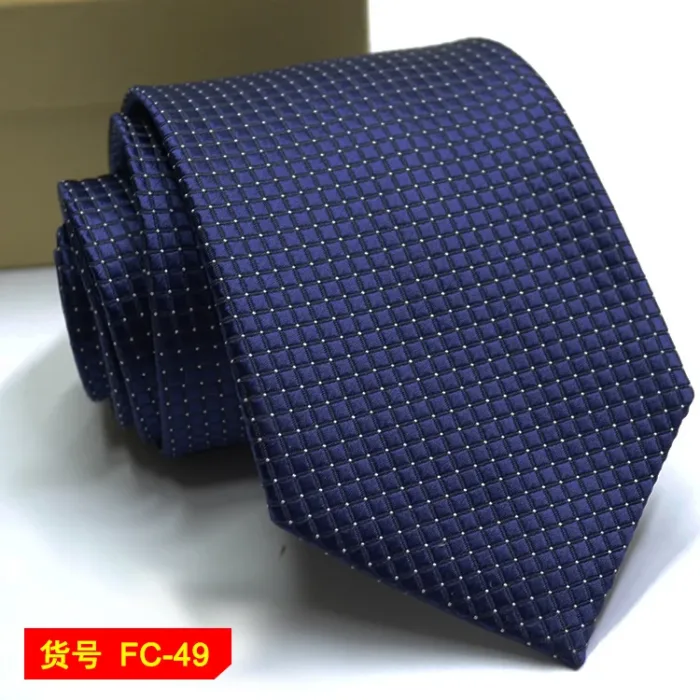 67 Styles Men's Ties Solid Color Stripe Flower Floral 7-8cm Jacquard Necktie Accessories Daily Wear Cravat Wedding Party Gift - Image 9