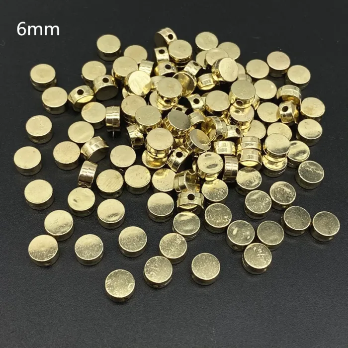 50Pcs/lot about 8mm Star Love Heart Gold Color Loose Spacer CCB Acrylic Beads DIY Jewelry Making Findings Charm - Image 5
