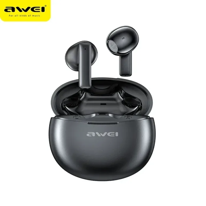 Awei T87 Earphone Bluetooth 5.3 Earbuds Wireless Bluetooth Earphones Touch Control Stereo Headset Waterproof Sport Headphones - Image 7