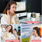 2025 Upgrading Wireless Bluetooth Headphones Stereo Headset Music Sports Overhead Earphone with Mic for Smart Phone TV PC Tablet - Image 6