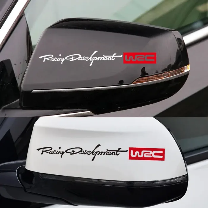 4pcs Car Door Handle Stickers Accessories Car Sticker Exterior Accessories WRC car sticker funny door handle handle - Image 1