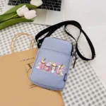 Disney The Aristocats Marie Cat Women's Bags Fashion Ladies Shoulder Bag Kawaii Multi-Function Moblie Phone Bag Women's Handbag - Image 12