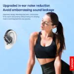 Original Lenovo XT80 Sports Wireless Earphones with Mics, LED Power Display,Hifi Stereo Sound Bluetooth 5.3 TWS HeadphHeadphones - Image 4