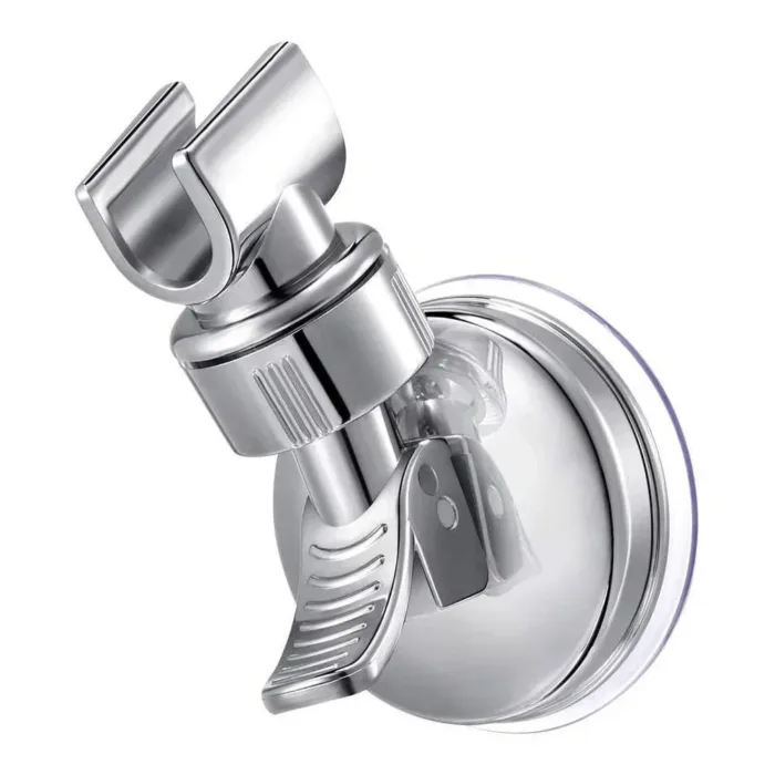 360°Swivel Vacuum Suction Cup Shower Head Holder Relocatable Handheld Showerhead Holder Wall Mounted Adjustable Bathroom Bracket - Image 7