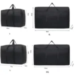 super large capacity travel duffel bag foldable luggage travel bag Waterproof Polyester Organizer Cloth Quilt Storage Bag - Image 5