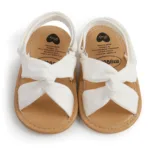 Breathable Summer Newborn Baby Girls Sandals Shoes Toddlers Simple Style Solid Color Soft Sole Shoes Outdoor Indoor Prewalker - Image 9