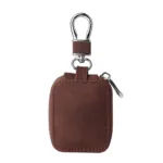 Travel Protection Earphone Storage Case Headphone Accessories Portable Full Protective Earbud Cover PU Leather Mini Headset Case - Image 8