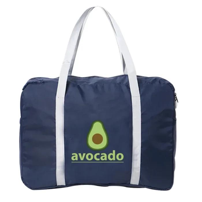 Boston Bags Travel Luggage Bag Foldable Travel Bags Nylon Pack WaterProof Storage Clothes Pack Organizer Avocado Printing Series - Image 26