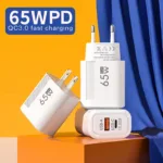 65W GaN USB C Charger Fast Charging Wall Charger For iPhone 15 Pro Max Xiaomi Samsung PD Type C Phone Adapter EU/US Plug - Image 2