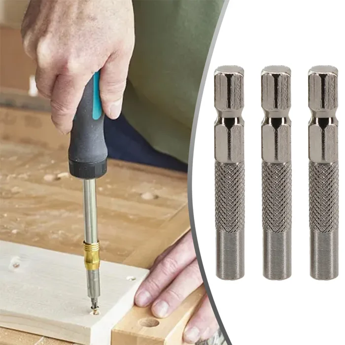Magnetic Hex Shank 6.35mm-4mm Insert Bit Adapter For Electric Screwdriver Socket Holder Drill Bit Adapter 45mm Length Tools - Image 8