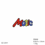Musical Patch Instrument Notes Guitar Tape Ukulele Patches Embroidery Cloth Sticker DIY Badge Clothes Backpack Decoration - Image 11