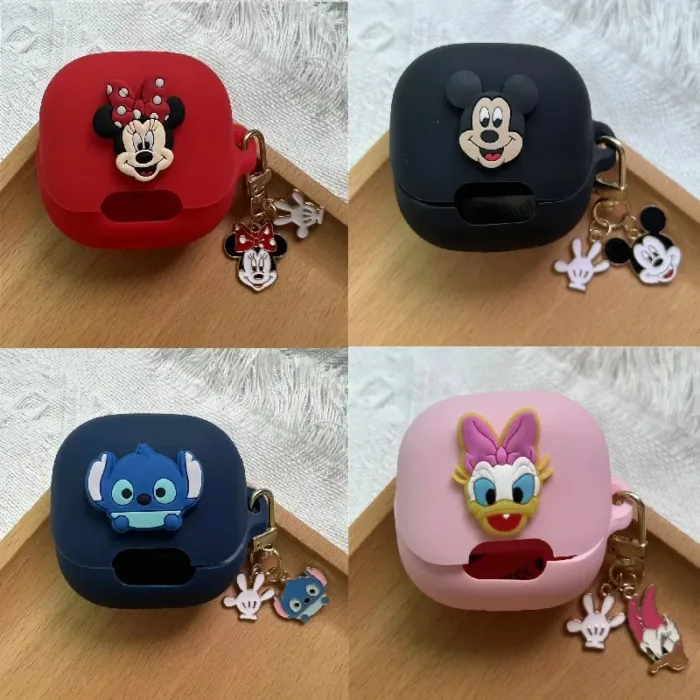 Cartoon Earphone Case for Anker Soundcore Liberty 4 NC Bluetooth Headphones Protective Case Shockproof Silicone Cover - Image 1