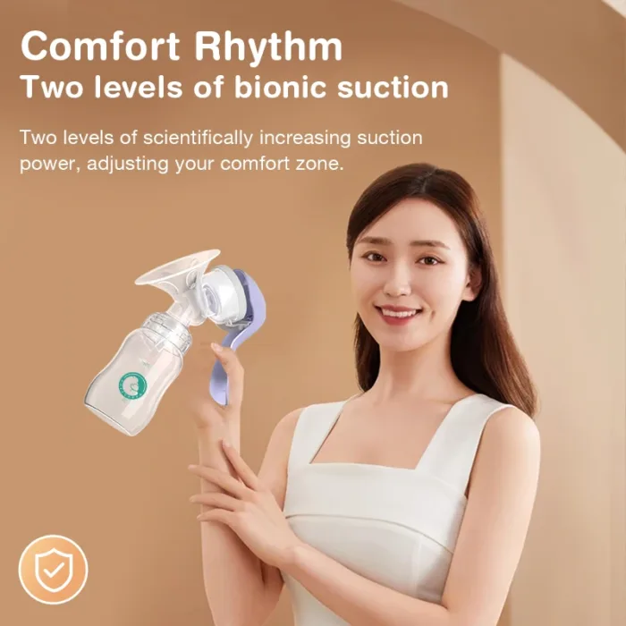 Breast Pump Baby Nipple Manual Suction Milk Pump Feeding Breasts Pumps Milk Bottle Sucking Postpartum Supplies - Image 3