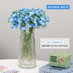 42 Head Bouquet Plastic Artificial Flower Handmade Babysbreath Fake Plant Gypsophila Floral Arrange for Home Wedding Table Decor - Image 10