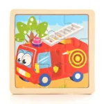 Baby Wooden Montessori Puzzle Child Game Wooden Puzzle 3D Cartoon Animal Puzzle Babies Toys Puzzles For Kids 1 2 3 Year Old - Image 8