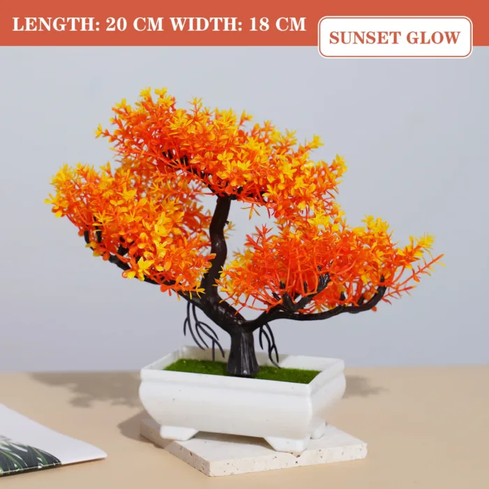 Artificial Plants Bonsai Small Tree Simulation Pot Plants Fake Flowers Table Potted Ornaments for Hotel Garden Home Decor planta - Image 25