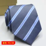 67 Styles Men's Ties Solid Color Stripe Flower Floral 7-8cm Jacquard Necktie Accessories Daily Wear Cravat Wedding Party Gift - Image 17