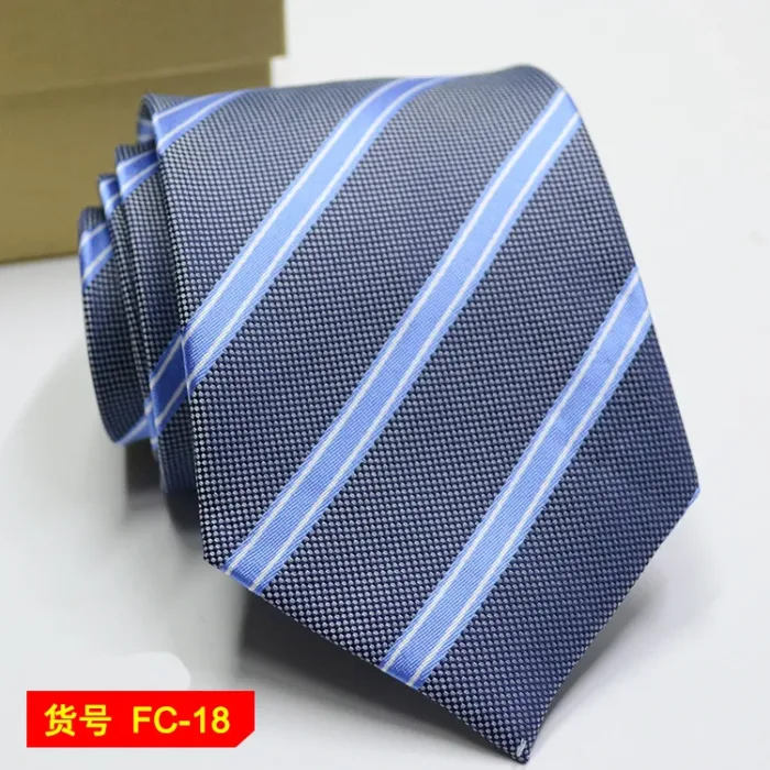 67 Styles Men's Ties Solid Color Stripe Flower Floral 7-8cm Jacquard Necktie Accessories Daily Wear Cravat Wedding Party Gift - Image 17