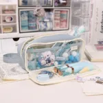 Creative Pencil Case for Girls Cute Kawaii Pencil Cases Storage Kids Pen Bag Large Big Stationery Box School Students Supplies - Image 4