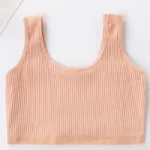 Teenager Girls Bra Kids Cotton Comfort Bras Baby Girl Solid Colors Top Child Casual Underwear for Girls Clothes for Sports Bra - Image 7