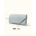 Classic Simple Envelope Bag High Fashion Evening Clutch Chain Shoulder Slanting Women's Bag Ladies Celebrity Bag - Image 6