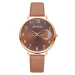 Women Fashion White Watch Quartz Leather Ladies Wristwatches 2023 New Brand Simple Number Dial Woman Clock Montre Femme - Image 9