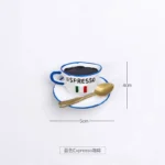 Home decoration magnetic refrigerator paste sticky notes bread machine tomato egg pan teapot milk model fridge magnet collection - Image 16