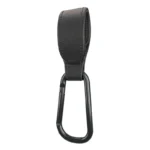Convenient Baby Stroller Hooks Clips Stroller Accessories Aluminum Alloy Carabiner for Hanging Diaper Bags PU Leather - Image 8