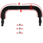 Stroller Handle Cover Fit For GB Qbit + All City Stroller Bar Sleeve Case Leather Armrest Protect Cover Stroller Accessories - Image 11