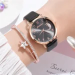Women Fashion White Watch Quartz Leather Ladies Wristwatches 2023 New Brand Simple Number Dial Woman Clock Montre Femme - Image 5