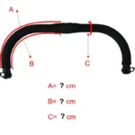 Stroller Handle Cover Fit For GB Qbit + All City Stroller Bar Sleeve Case Leather Armrest Protect Cover Stroller Accessories - Image 12